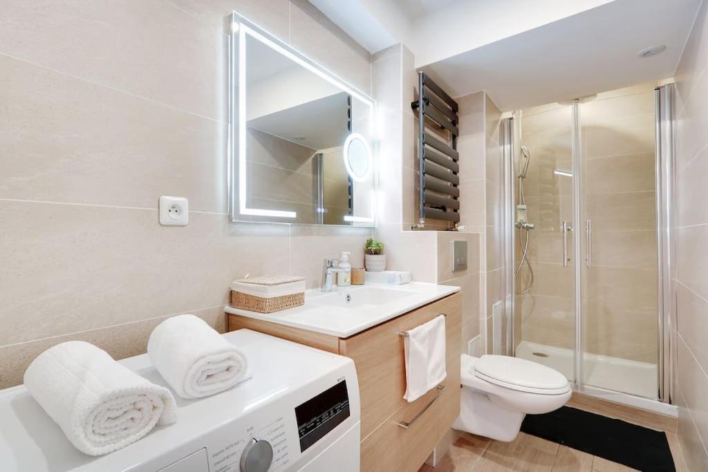 Charming Flat - Pere Lachaise باريس المظهر الخارجي الصورة