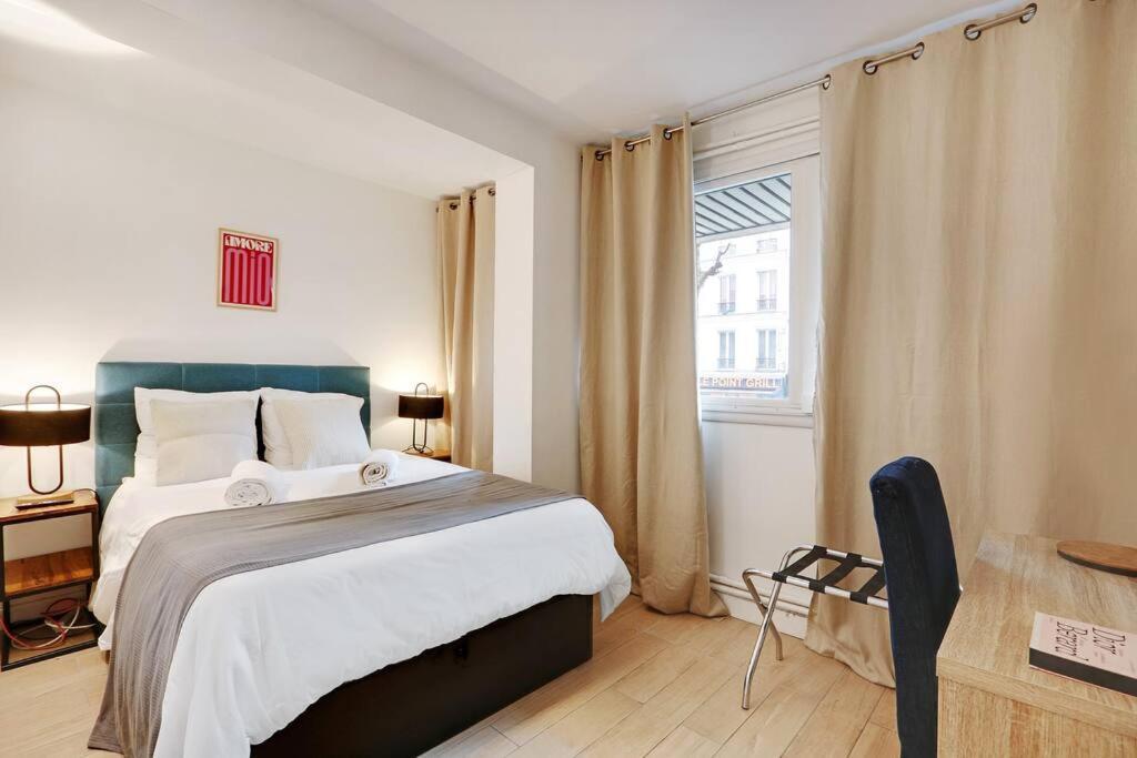 Charming Flat - Pere Lachaise باريس المظهر الخارجي الصورة