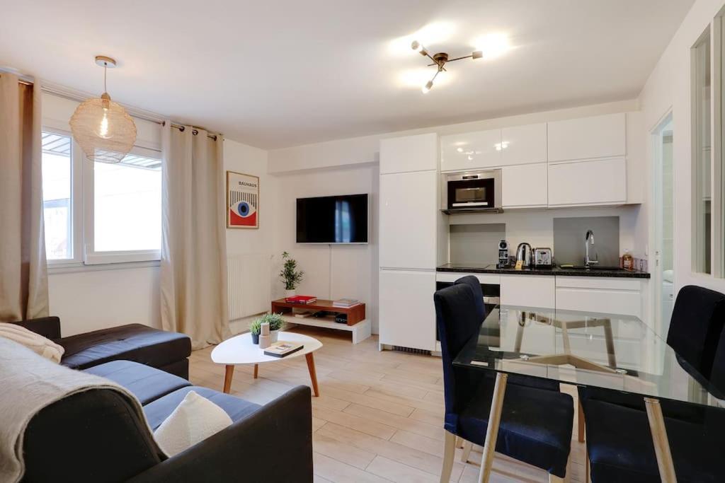 Charming Flat - Pere Lachaise باريس المظهر الخارجي الصورة
